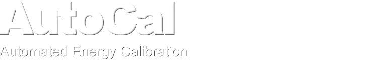 AutoCal - Automated Energy Calibration